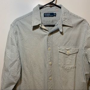 Polo Ralph Lauren striped work shirt Med